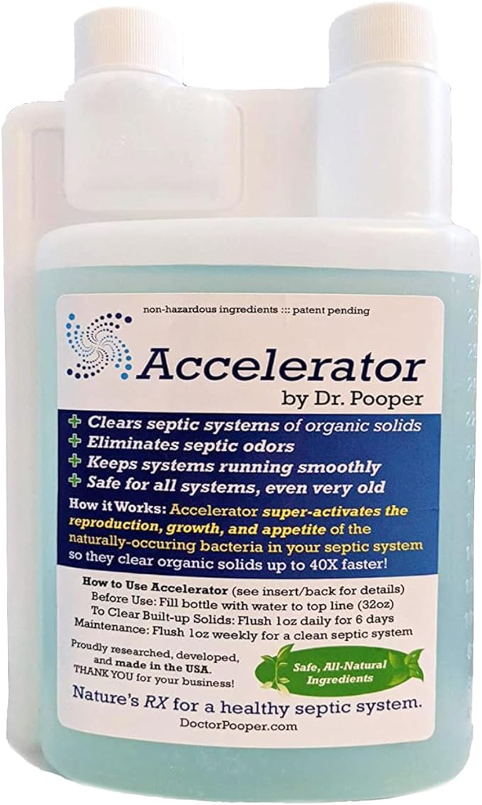Dr. Pooper Accelerator Septic Tank Treatment by DrPooperSepticTreatments