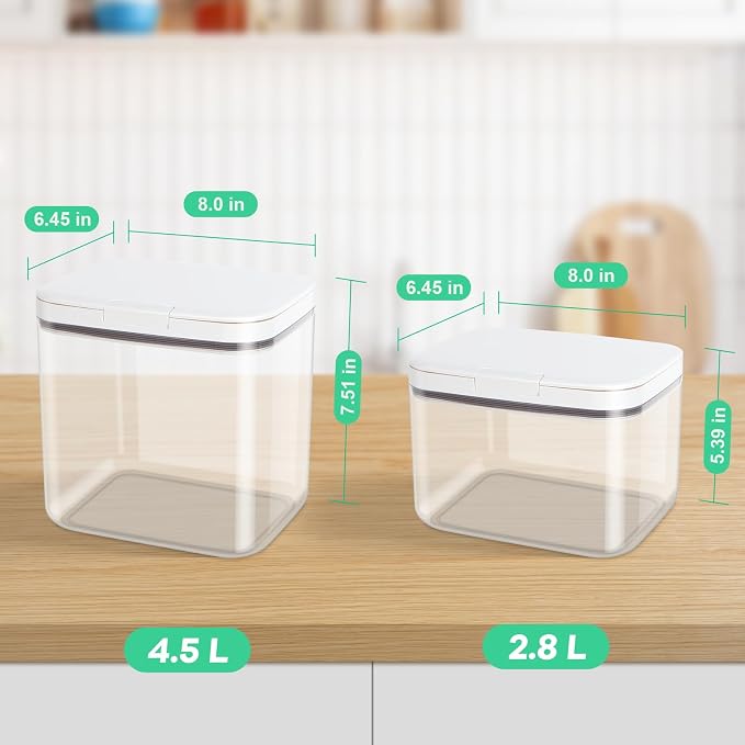 Flour Sugar Storage Containers, Kitchen Organizers and Storage - Image 4