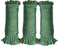 Diamond Braided Polypropylene Rope Nylon Rope Mix Thick Heavy Duty Ropes 5/32'' by GIAHAND