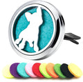 Dog Car Diffuser Vent Clips Essential Oil Car Diffuser Aromatherapy Vent Clip by AZNECK