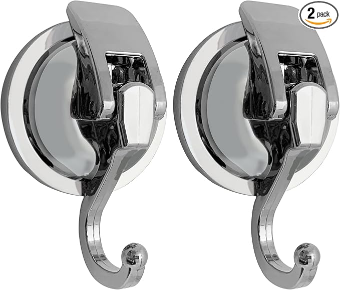 Heavy Duty Suction Cup Hooks for Shower, Bathroom Robe by YSSILADI