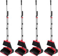NACENA Broom and Dustpan Set, 52-in Long Adjustable Handle Broom Dustpan Combo by NACENA