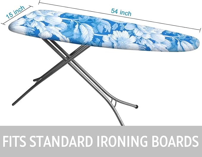 Ironing Board Cover and Pad 15x54 Inch Standard Ironing Board Cover - Image 3