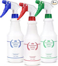 Plastic Spray Bottle Heavy Duty All-Purpose Empty Spraying Bottles Leak Proof by Uineko