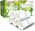 Small Clear Trash Bags – FORID 2.6 Gallon Garbage Bags Wastebasket Bin Liners by FORID