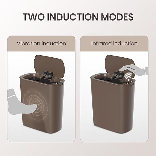 Cesun Motion Sensor Trash Can, 5 Gallon Automatic Bathroom Garbage Can - Image 7