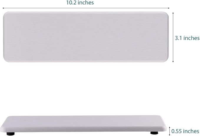 2 Pcs Water Absorbing Stone Trays, Kitchen/Bathroom Sink Soap Dish, Diatomite - Image 5