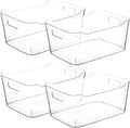 Clear Storage Bins, Pantry Organizers and Storage Containers Fridge Organizer by CONTROLKITCHEN