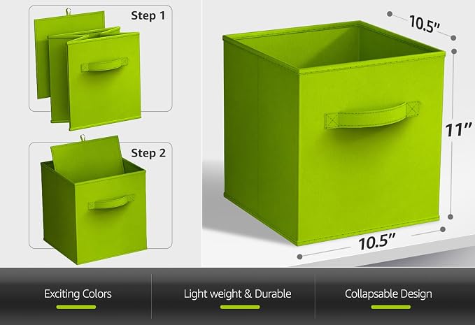 Sorbus Fabric Storage Cubes - Image 5