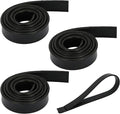 4 Rolls Rubber Replacement Blades, 41 Inch Squeegee Blade x3, 18 Inch x1 by Audoloku
