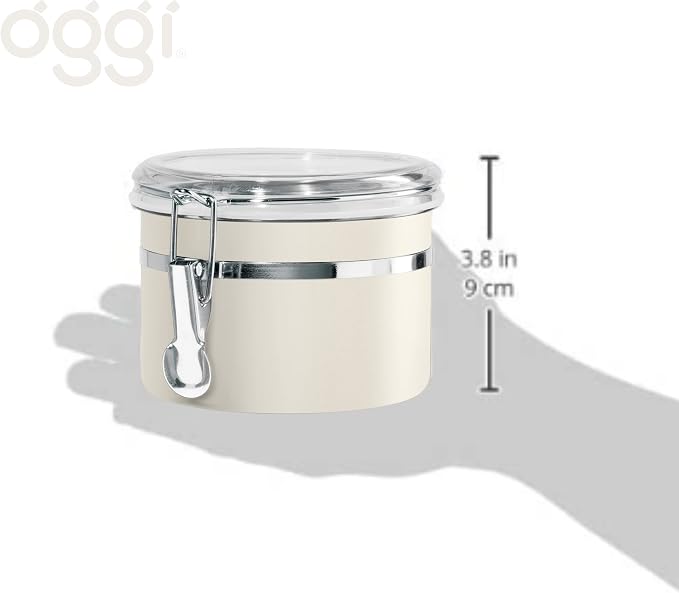 Oggi Stainless Steel Kitchen Canister 26 fl oz, Food Storage, Pantry Storage. - Image 8