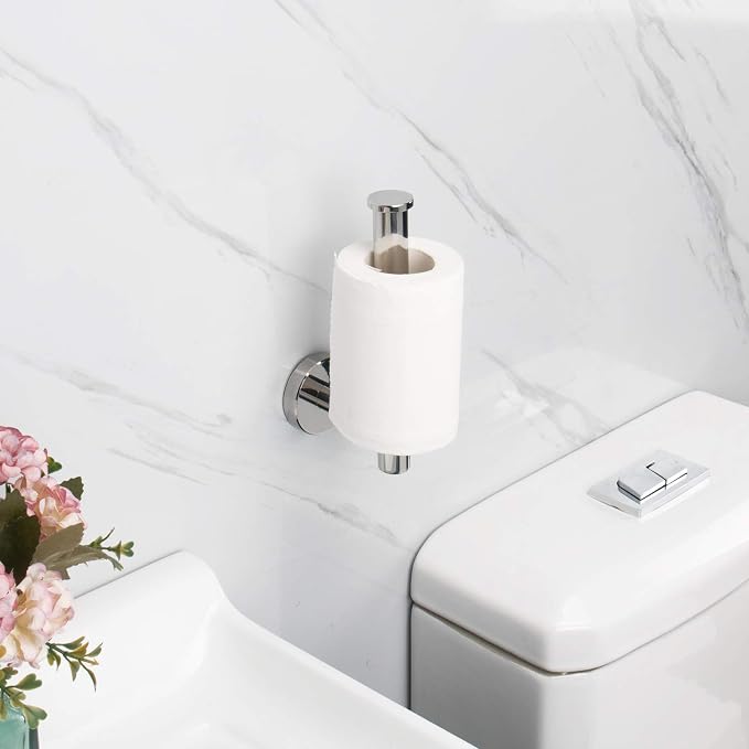 NearMoon Bathroom Toilet Paper Holder, Premium SUS304 Stainless Steel Rustproof - Image 3