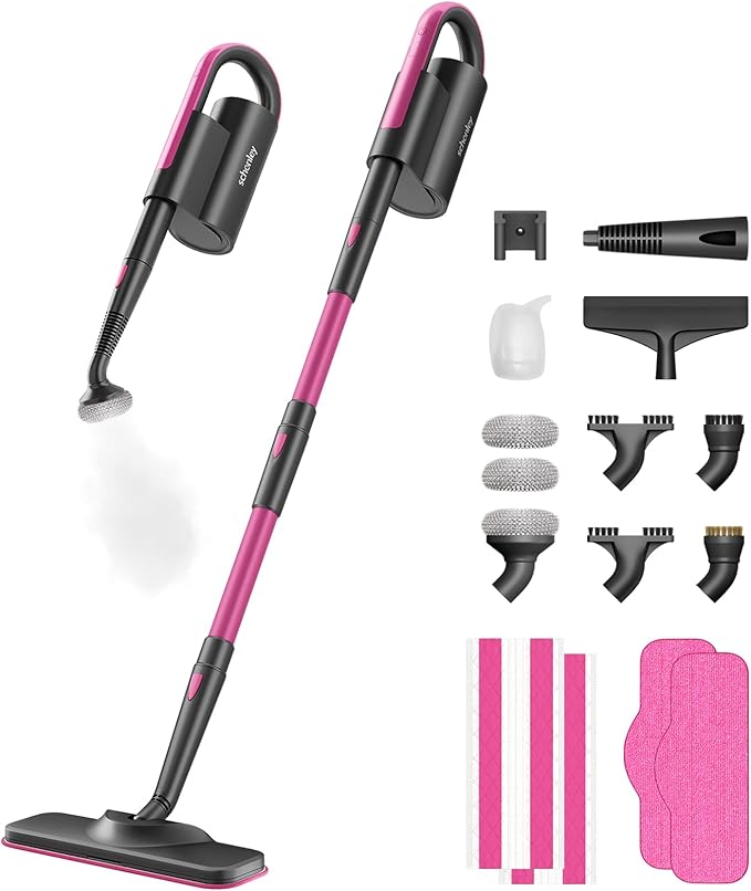 Schenley 19-in-1 Steam Mop Dual-Rod Design by Schenley