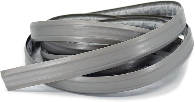 InstaTrim The Original Flexible Trim - 10ft Grey 1/2" Adhesive Trim by InstaTrim