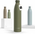 LARS NYSØM Stainless Steel Insulated Water Bottle 12oz 17oz 25oz 34oz 51oz | by LN