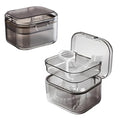 Retainer Case Denture Bath Case, Retainer Cleaner Case by AHYUEE
