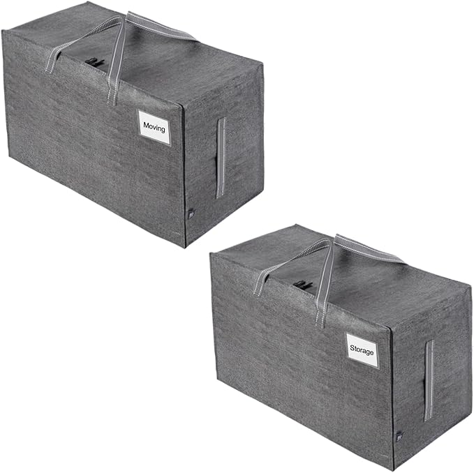 VENO 2 Pack Moving and Storage Bags, Heavy Duty, Alternative to Moving Boxes by Veno