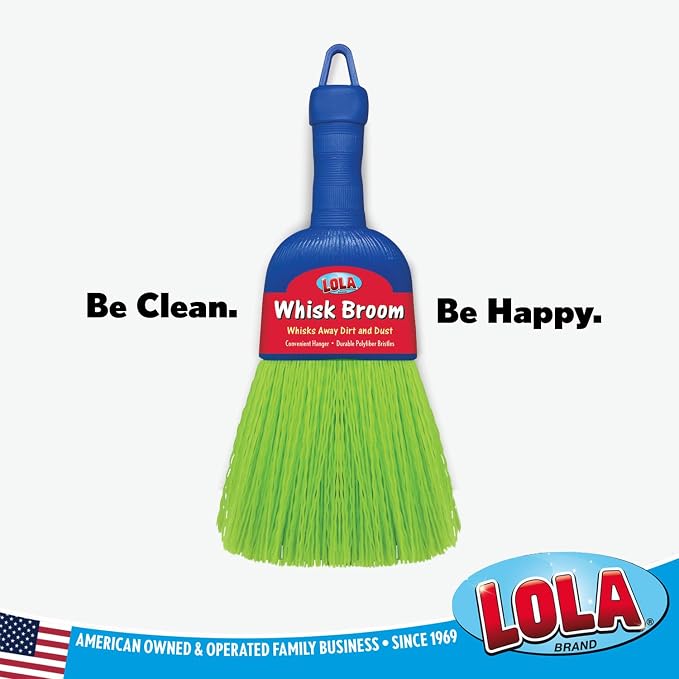 LOLA Whisk Broom, Hand Brush, 2 Pack, Durable Bristles, Whisks Away Dirt & - Image 8
