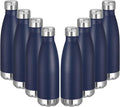 VEGOND 17oz Stainless Steel Water Bottles Bulk, Reusable Metal Sports Water by VEGOND