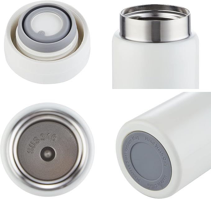 Mini Thermos Cute Water Bottle - 7 oz Tiny Insulated Vacuum 18/10 Stainless - Image 3