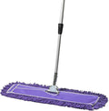 24 Inch Purple Commercial Dust Mop & Floor Sweeper by TidyTools