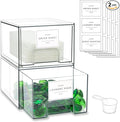 2 Pack Laundry Room Organization Storage Drawers by Rolheit