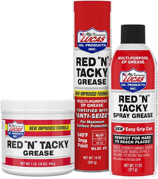 Lucas Oil 10005 Red N Tacky Grease - Image 3