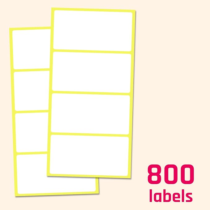 4" x 2", Labels Stickers for Storage Bins - Image 4