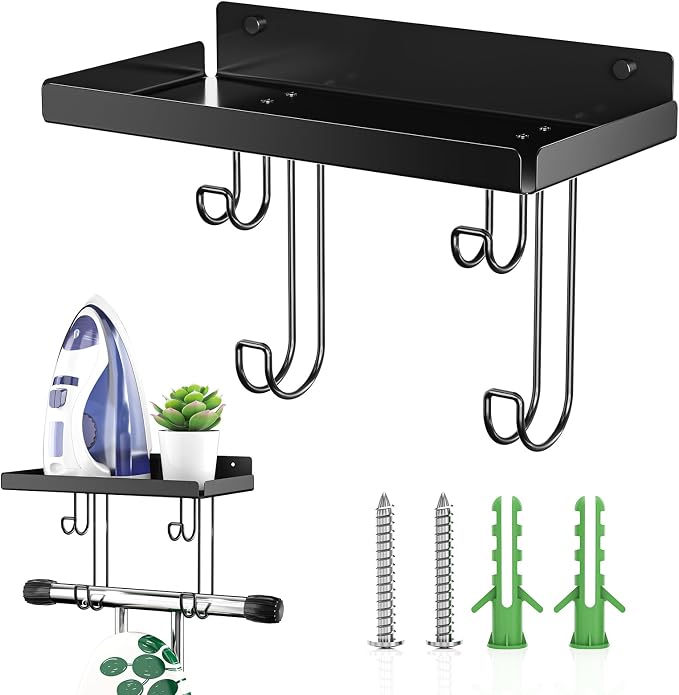 Ironing Board Holder Wall Mount, Ironing Board Hanger - Image 9