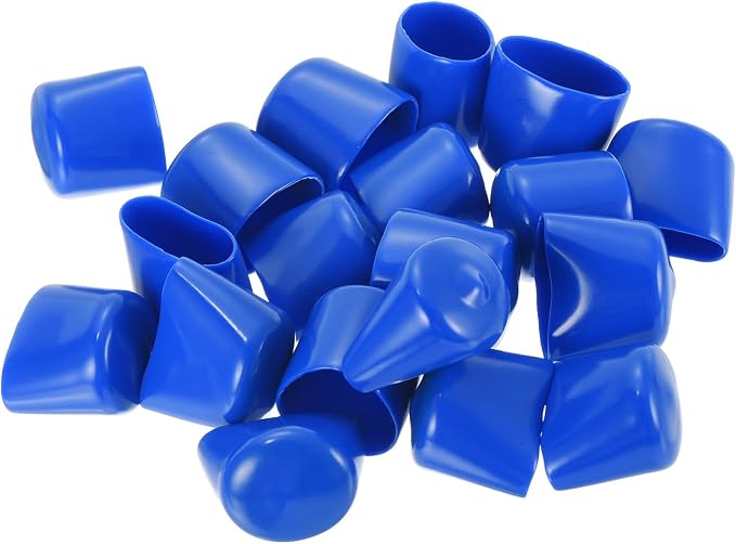 uxcell 20pcs Rubber End Caps 24mm ID Vinyl Round Tube Bolt Cap Cover Screw - Image 4
