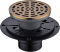 RANDOM Round Shower Drain SUS304 Stainless Steel Champagne Bronze Shower Drain by RANDOM