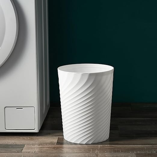 Small Bathroom Trash Can 1.8 Gallon Wastebasket Recycling Bin - Image 6