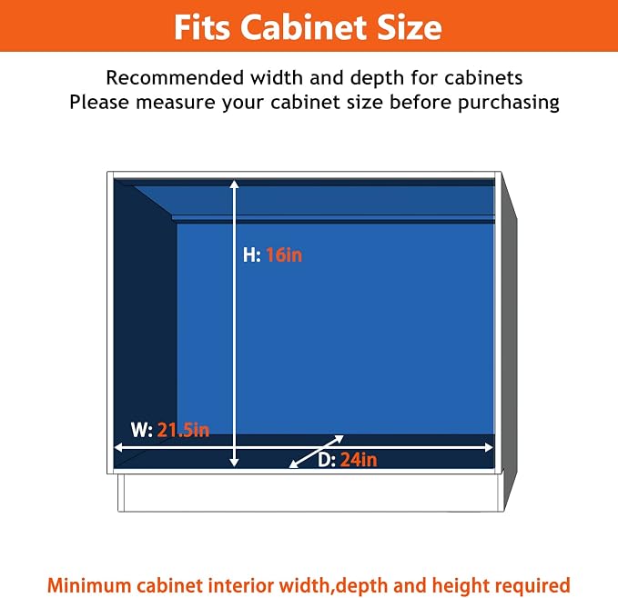 ROOMTEC Individual Pull Out Cabinet Organizer, 2 Tier Spice Rack Organizer - Image 4