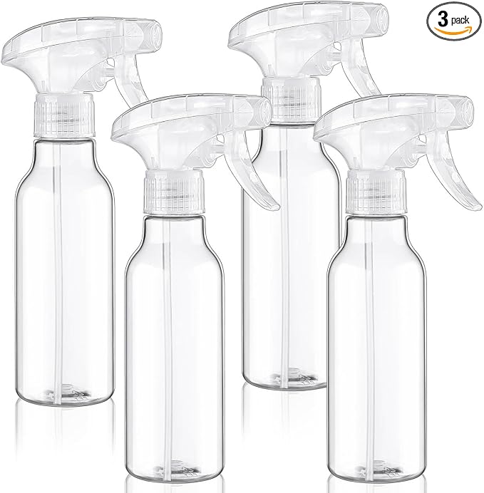 Cosywell Plastic Spray Bottles 8.8oz/260ml 3 Pack Empty Spray Bottle by Cosywell
