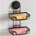 LEVERLOC 2 Tier Soap Holder, Soap Bar Dish by LEVERLOC
