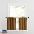 RYB HOME Small Curtains Blackout by RYBHOME