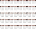 Novelinks 4 Ounce Clear Plastic Jars by novelinks