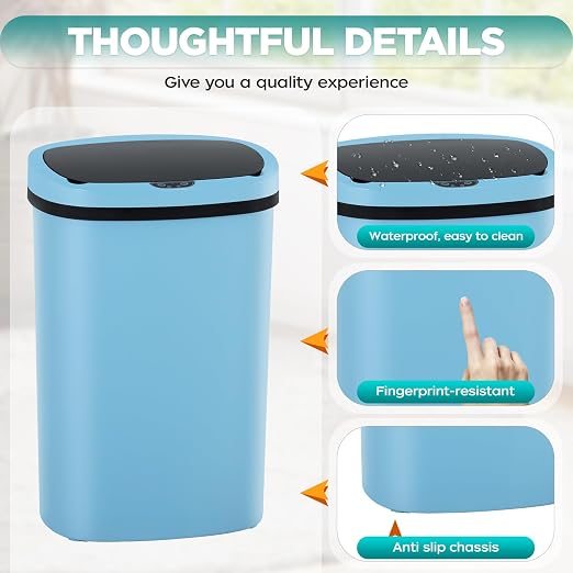 Automatic Motion Sensor Bathroom Trash Can - Image 5