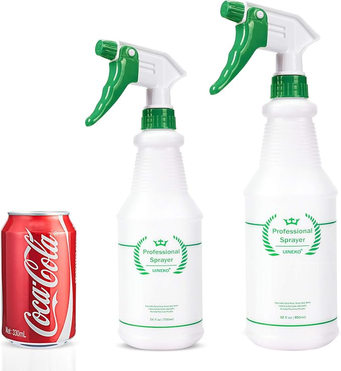 Plastic Spray Bottle Heavy Duty All-Purpose Empty Spraying Bottles Leak Proof - Image 3