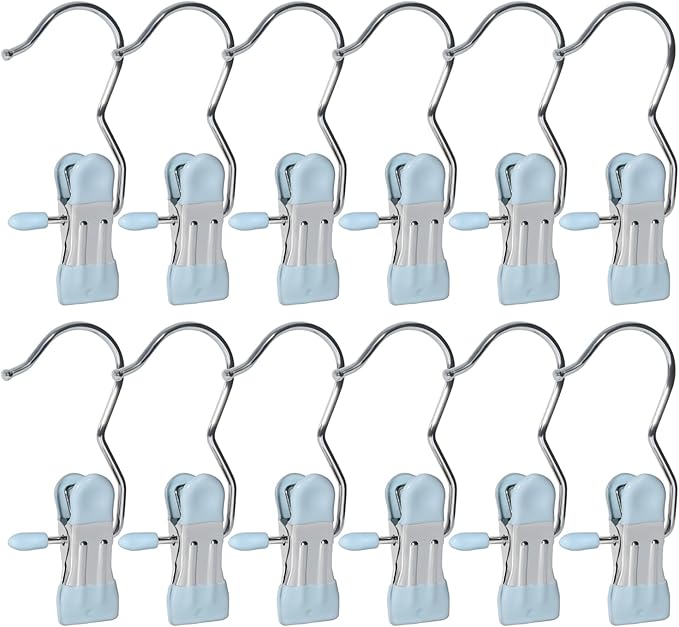 15/30/50Pcs Upgrade Double Head Clamp Dipped Clothespin by Unknown