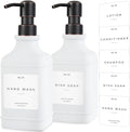 Emerson Essentials Soap Dispenser, Dish Soap Dispenser, Farmhouse Bottles by Emerson+Essentials