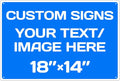 Custom Signs Outdoor and Indoor, Aluminum Weatherproof Metal Sign Multiple by Repaly