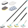 Cleaning Brush for Bathroom Kitchen Bathtube Toilet All Purpose Sponge Brush by Koksi