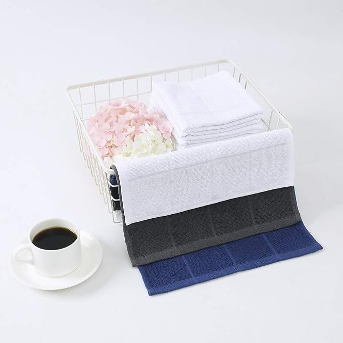 Glynniss Dishcloths Kitchen Highly Absorbent Dish Rags 100% Cotton Dish Cloths - Image 5
