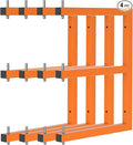 Lumber Rack Wall-Mounted Lumber Storage Rack, Heavy Duty Wood Storage Racks by Riciakik