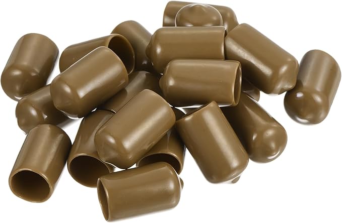 uxcell 20pcs Rubber End Caps 12.5mm ID Vinyl PVC Round Tube Bolt Cap Cover - Image 4