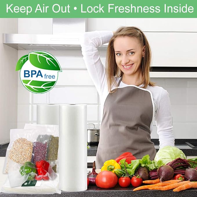 O2frepak 200 Quart Size 8" x 12" Vacuum Sealer Bags - Image 4