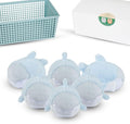 XL Size Wool Dryer Balls 6 Pack- Over 2000 Loads, Whale Shark Appearance by Freshore