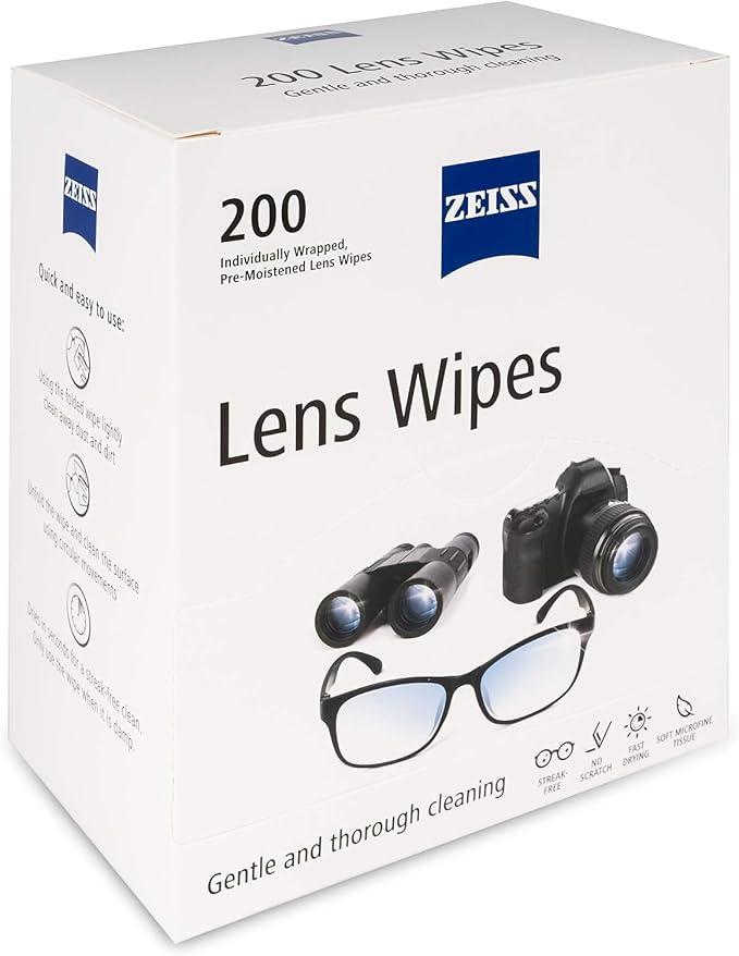 ZEISS Pre-Moistened Lens Cleaning Wipes - Image 2