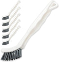 6-Pack Grout Cleaner Brush Scrub Set by SupplyMaid